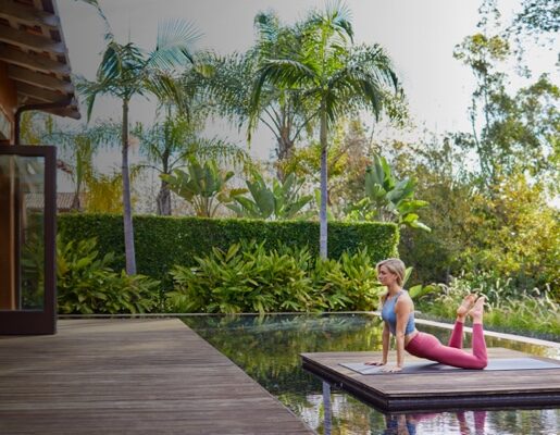 Yoga morning session