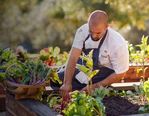 Garden work