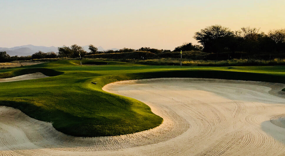 golf course sand trap