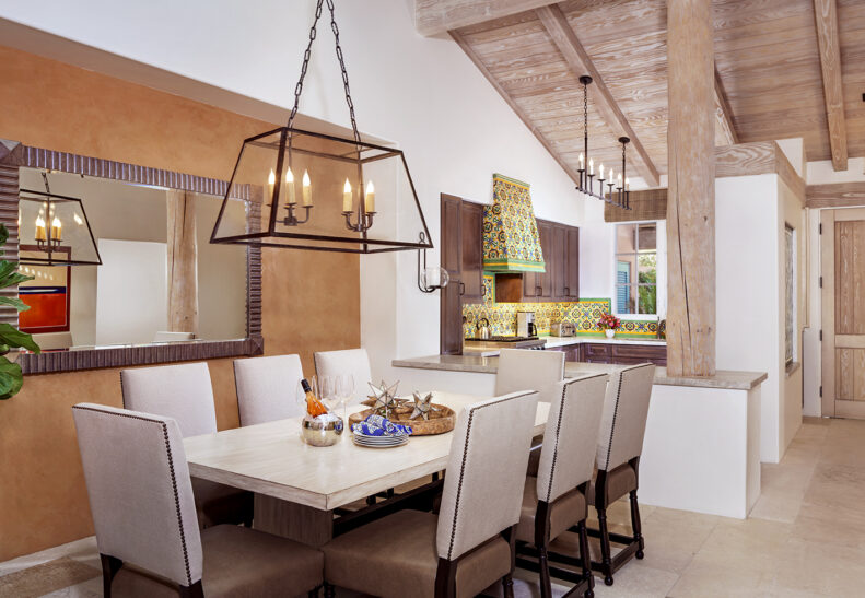 Rancho Valencia Villas Dining Area