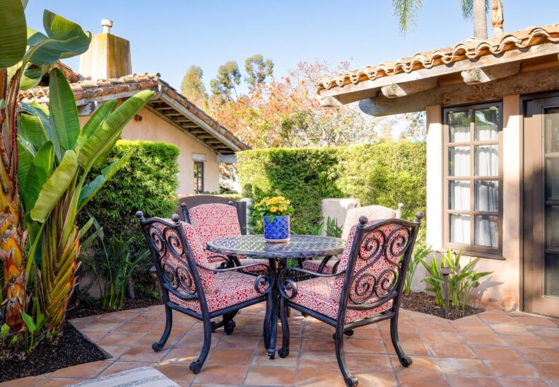 Eucalyptus ADA Patio with table and chairs