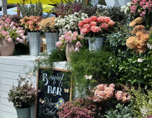 Mother's Day Flower Stand